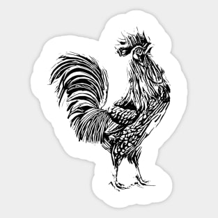 Rooster Sticker